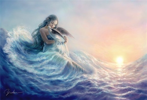 Femme océan fantastique | Belles Images